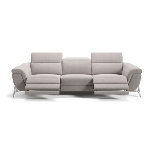 sofanella 3-Sitzer Sofa XXL ARINA hochwertig Stoff Couch Relaxsofa 285x76x101cm grau