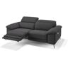 sofanella Zweisitzer Sofa SIENA Stoffsofa Couch 172x105x75cm grau