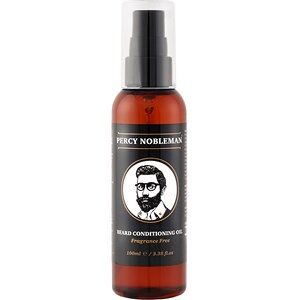 Percy Nobleman Pflege Bartpflege Fragrance Free Beard Conditioning Oil 100 ml