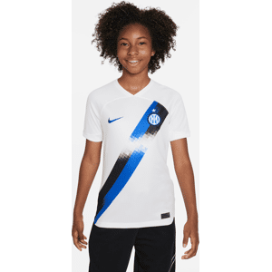 Inter Mailand 2023/24 Stadium AwayNike Dri-FIT Fußballtrikot für ältere Kinder - Weiß - M