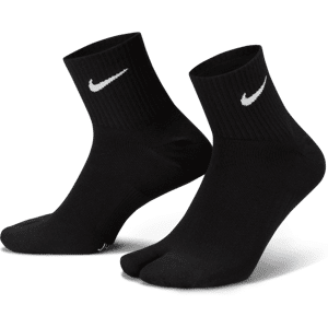 Nike Everyday Plus Lightweight Knöchelsocken mit geteilten Zehen - Schwarz - 46-50