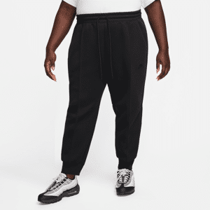Nike Sportswear Tech FleeceDamen-Jogger mit mittelhohem Bund (große Größe) - Schwarz - 1X