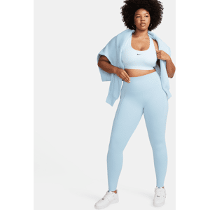 Nike Universa Leggings in voller Länge mit Taschen, mittlerem Halt und hohem Bund für Damen - Blau - XS (EU 32-34)