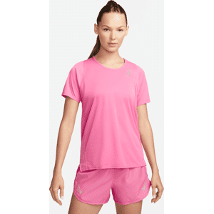 Nike Dri-FIT RaceKurzarm-Laufoberteil für Damen - Pink - L (EU 44-46)