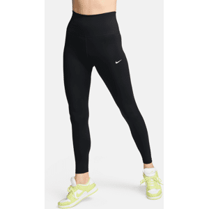 Nike OneLeggings in voller Länge mit hohem Bund für Damen - Schwarz - XXL (EU 52-54)