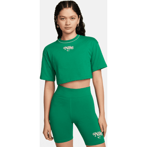 Nike Sportswear Kurz-T-Shirt für Damen - Grün - M (EU 40-42)