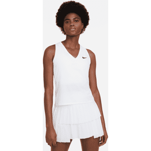 NikeCourt Victory Tennis-Tanktop für Damen - Weiß - XL (EU 48-50)