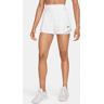 NikeCourt Advantage Dri-FIT-Tennisshorts für Damen - Weiß - L (EU 44-46)