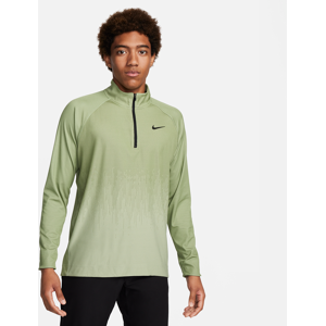 Nike Tour Dri-FIT ADV-Golfoberteil mit Halbreißverschluss für Herren - Grün - XL