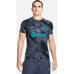 FC Barcelona Academy Pro ThirdNike Dri-FIT Pre-Match-Fußballoberteil für Herren - Blau - L