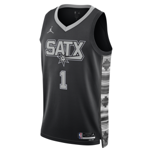 San Antonio Spurs Statement Edition Jordan Dri-FIT NBA Swingman Trikot für Herren - Schwarz - M