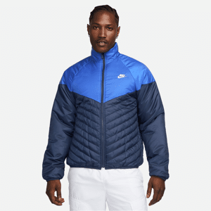 Nike Sportswear Windrunner wasserabweisende Therma-FIT-Puffer-Jacke für Herren - Blau - M