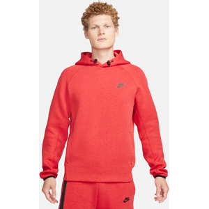 Nike Sportswear Tech Fleece Pullover-Hoodie für Herren - Rot - XS