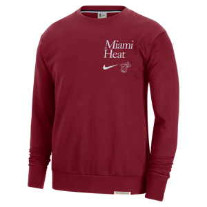 Miami Heat Standard Issue Nike Dri-FIT NBA-Sweatshirt mit Rundhalsausschnitt für Herren - Rot - M