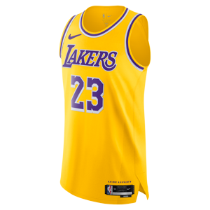 Los Angeles Lakers Icon Edition 2022/23 Nike Dri-FIT ADV NBA Authentic Trikot für Herren - Gelb - 3XL