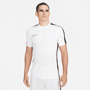 Nike Academy Dri-FIT Kurzarm-Fußballoberteil für Herren - Weiß - M