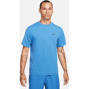 Nike HyverseVielseitiges Nike Dri-FIT UV Kurzarm-Oberteil für Herren - Blau - XL