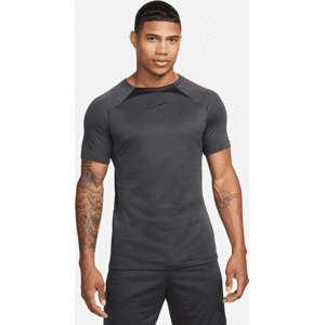 Nike AcademyDri-FIT Kurzarm-Fußballoberteil für Herren - Schwarz - L