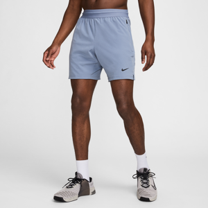 Nike Flex Rep 4.0Ungefütterte Dri-FIT-Fitnessshorts für Herren (ca. 18 cm) - Blau - XS