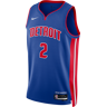 Detroit Pistons Icon Edition 2022/23 Nike Dri-FIT NBA Swingman Trikot für Herren - Blau - XL