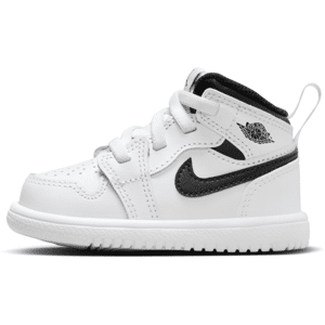 Jordan 1 Mid Alt Schuh für Babys und Kleinkinder - Weiß - 22