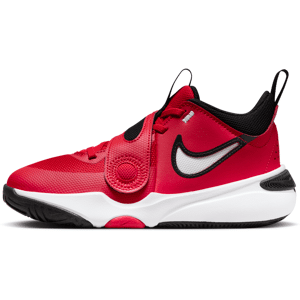 Nike Team Hustle D 11Basketballschuh für ältere Kinder - Rot - 38.5