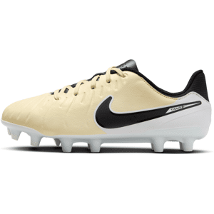 Nike Jr. Tiempo Legend 10 Academy Low Top Fußballschuh für verschiedene Böden für jüngere/ältere Kinder - Gelb - 36