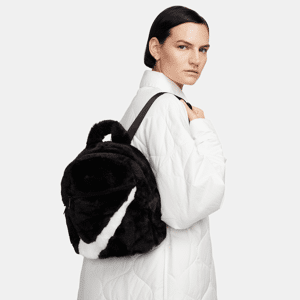 Nike Sportswear Futura 365 Faux Fur Mini-Rucksack aus Kunstpelz (6 l) - Schwarz - ONE SIZE