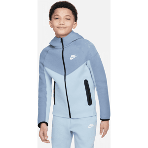 Nike Sportswear Tech Fleece Kapuzenjacke für ältere Kinder (Jungen) - Blau - L