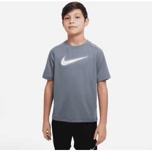 Nike Multi Dri-FIT Trainingsoberteil mit Grafik für ältere Kinder (Jungen) - Grau - L