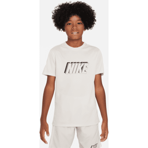 Nike Dri-FIT Academy23 Kurzarm-Fußballoberteil für ältere Kinder - Braun - XS