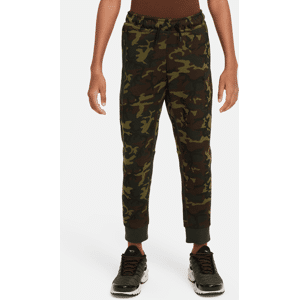 Nike Sportswear Tech Fleece Camo-Jogger für ältere Kinder (Jungen) - Schwarz - S