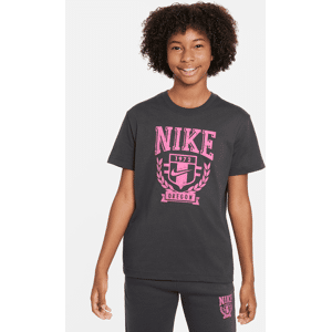 Nike Sportswear T-Shirt für ältere Kinder (Mädchen) - Grau - L