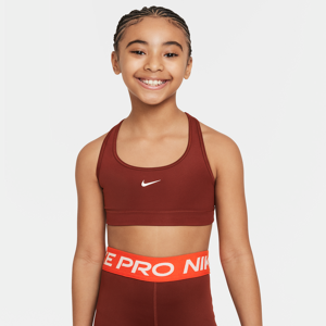 Nike Swoosh Sport-BH für ältere Kinder (Mädchen) - Rot - XS