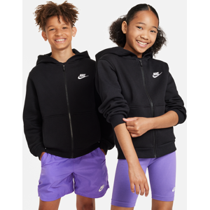 Nike Sportswear Club Fleece Kapuzenjacke für ältere Kinder - Schwarz - XL