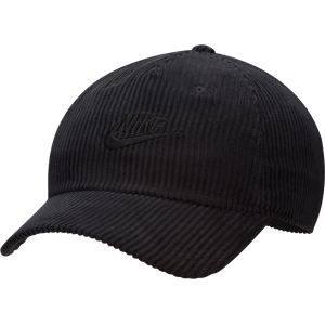 Nike Club CapUnstrukturierte Kord-Cap - Schwarz - S/M