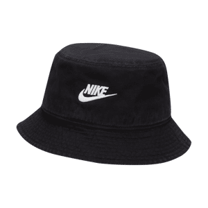 Nike Apex Futura Bucket Hat im Washed-Look - Schwarz - L