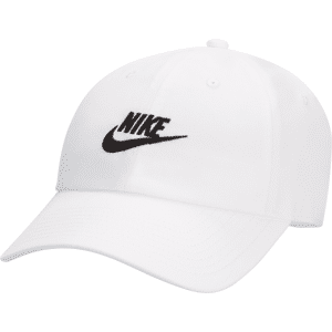 Nike Club unstrukturierte Futura Wash-Cap - Weiß - S/M