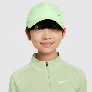 Nike Dri-FIT ClubUnstrukturierte Metall-Swoosh-Cap für Kinder - Grün - ONE SIZE