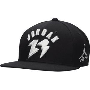 Jordan Flight MVP Pro Cap verstellbare, strukturierte Cap - Schwarz - L/XL