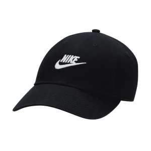 Nike Club unstrukturierte Futura Wash-Cap - Schwarz - L/XL