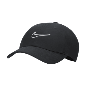 Nike Club unstrukturierte Swoosh Cap - Schwarz - M/L