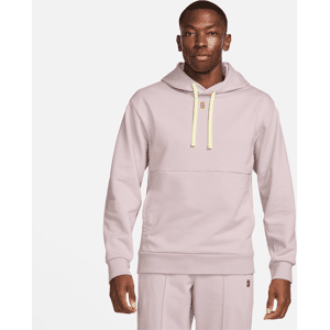 NikeCourtTennis-Hoodie aus Fleece für Herren - Lila - XL