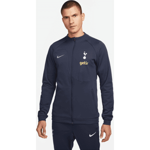 Tottenham Hotspur Academy ProNike Strick-Fußballjacke mit durchgehendem Reißverschluss für Herren - Blau - L