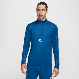 Nike Air MaxDri-FIT-Herrenoberteil mit Viertelreißverschluss - Blau - XL