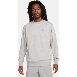 Nike Sportswear French-Terry-Sweatshirt mit Rundhalsausschnitt für Herren - Grau - XL