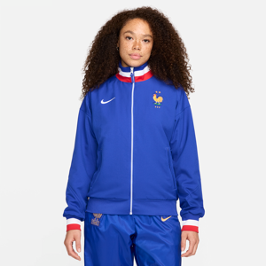 FFF Strike HomeNike Fußballjacke für Damen mit Dri-FIT-Technologie - Blau - S (EU 36-38)