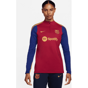 FC Barcelona StrikeNike Dri-FIT Fußball-Drill-Oberteil für Damen - Rot - XL (EU 48-50)