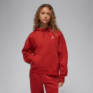 Jordan Brooklyn Fleece Damen-Hoodie - Rot - XL (EU 48-50)