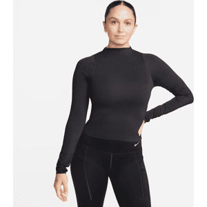 Nike Zenvy Dri-FIT Longsleeve für Damen - Schwarz - M (EU 40-42)